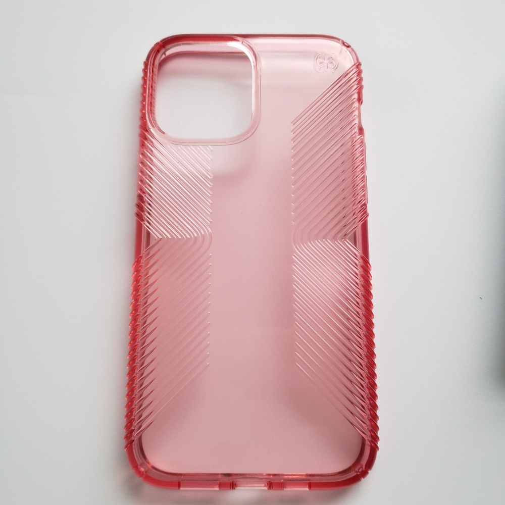 New Speck iPhone 12 Pro Max Case Clear Pink